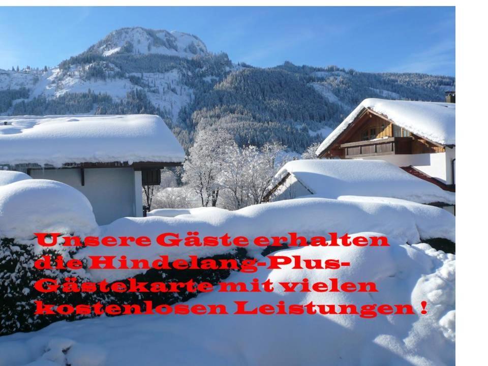 Ferienwohnung Hirschbergblick Bad Hindelang Luaran gambar